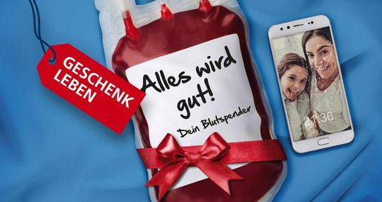 Blutspenden rettet Leben!